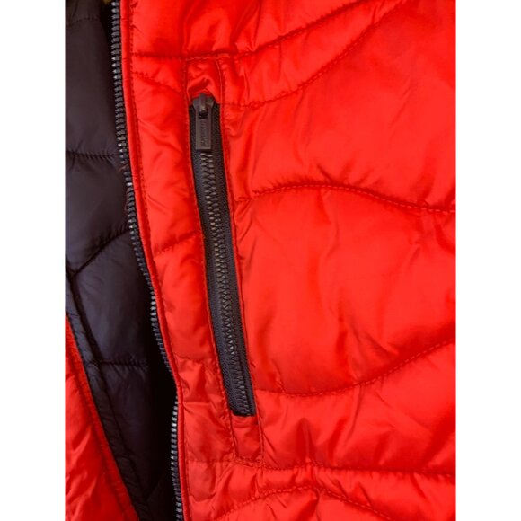 Superdry Mens Wave Quilt Red Puffer Jacket L RD10388 Fitted GUC - Picture 13 of 16